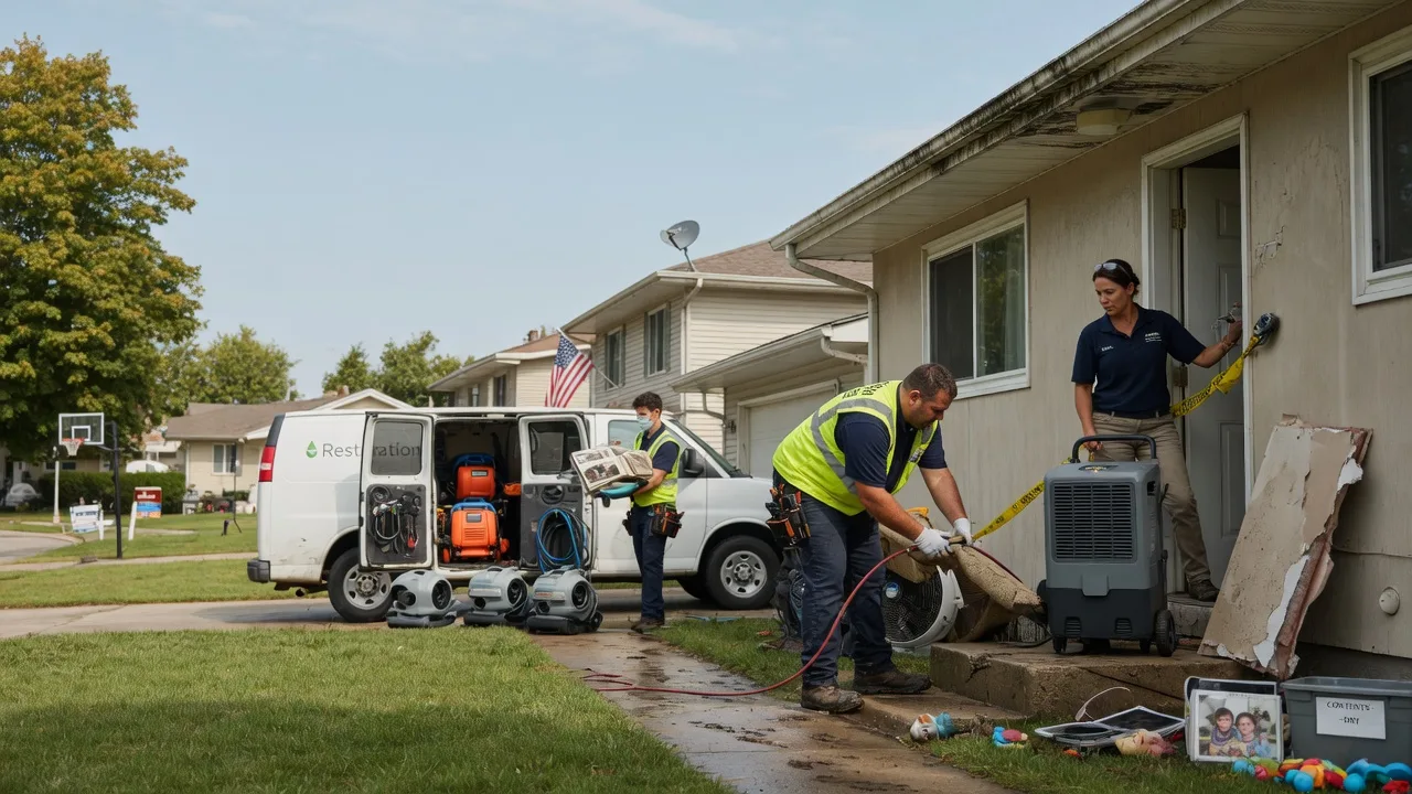Water Damage Restoration in Clontarf, MN near me